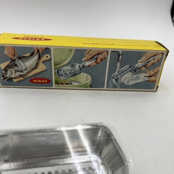 Vtg Fish Scaler WESTMARK SCALEX Made in West Germany Brand New With Original Box - Picture 5 of 6